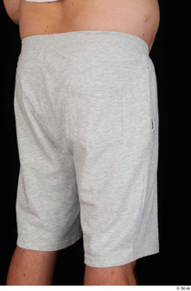 Louis dressed grey shorts sports thigh 0006.jpg